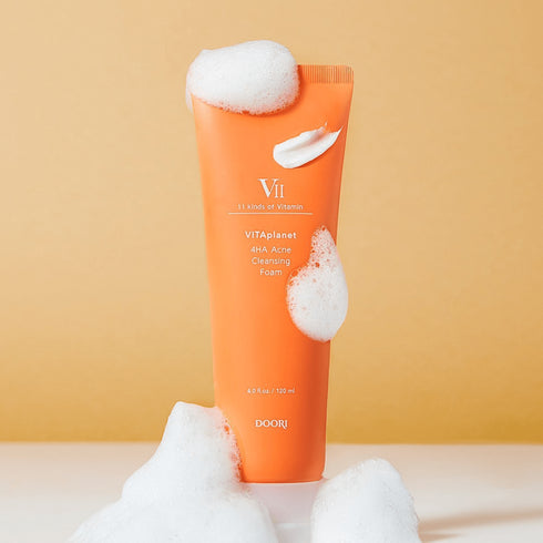 VITAPLANET 4Ha Acne Cleansing Foam, 120 ml - WowSkin Romania